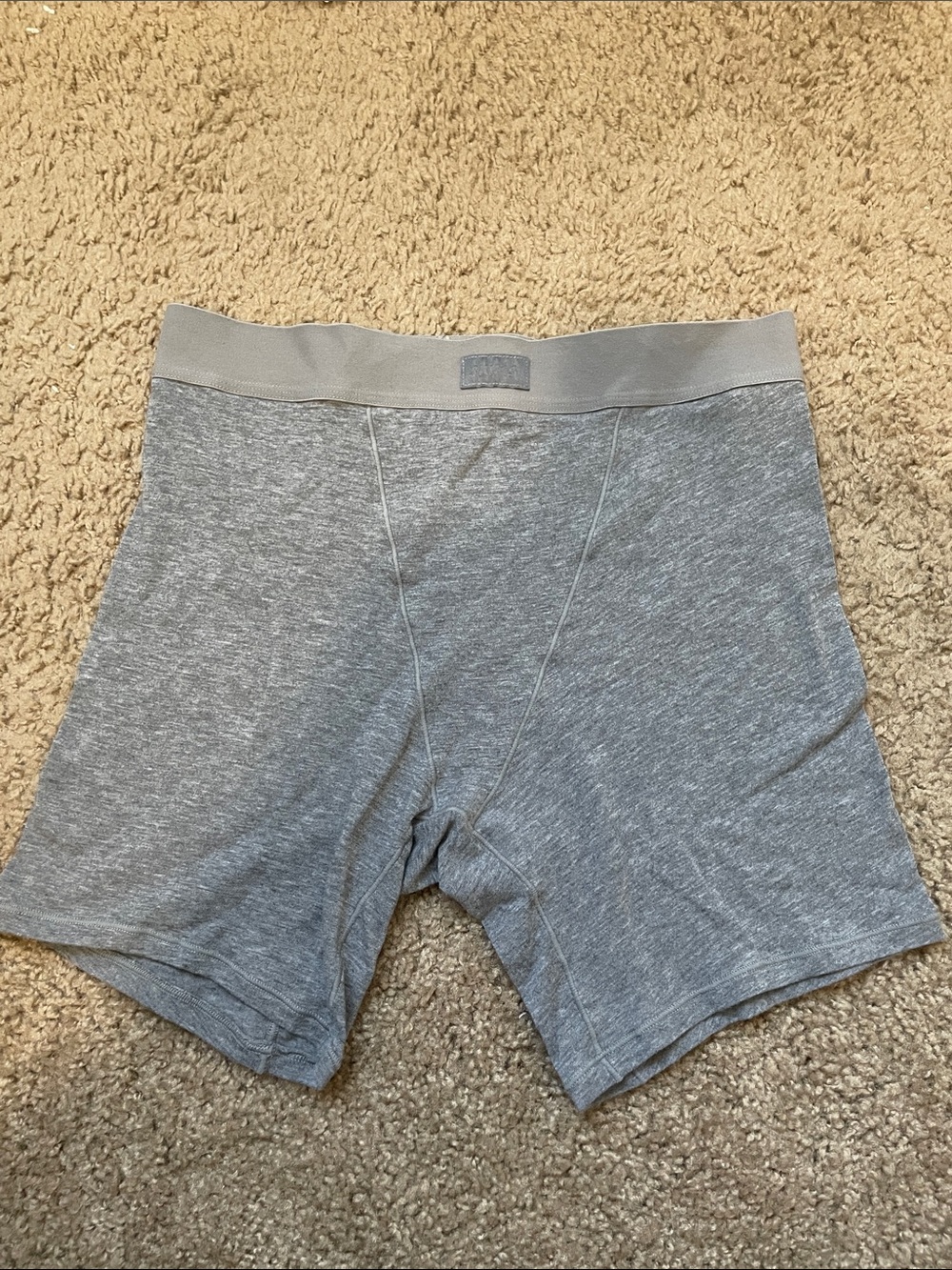 SKIMS Heather Gray Lounge Shorts